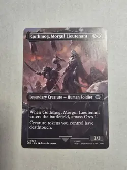 Gothmog, Morgul Lieutenant (Borderless) Universes Beyond: the Lord of the Rings: - Image 1
