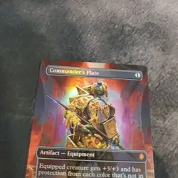 Commander's Plate (Borderless) Commander: Teenage Mutant Ninja Turtles Foil - Image 2