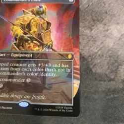Commander's Plate (Borderless) Commander: Teenage Mutant Ninja Turtles Foil - Image 4