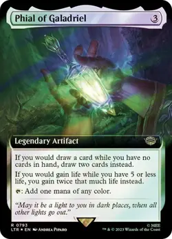 MTG - Phial of Galadriel - Surge Foil - Extended - Lord of the Rings - Magic - Image 1