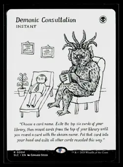 Secret Lair Countdown Kit #4 Demonic Consultation - Image 1