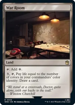 War Room [Doctor Who] Magic MTG - Image 1