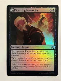 Scarring Memories Avatar: The Last Airbender: Eternal-Legal Foil - Image 1