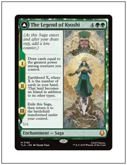 1x The Legend of Kyoshi, Magic MTG NM - Image 1