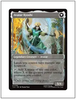 1x The Legend of Kyoshi, Magic MTG NM - Image 2