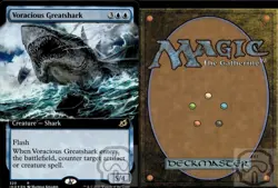 Voracious Greatshark (Extended Art) 320 Ikoria: Lair of Behemoths MTG Foil NM/M - Image 2
