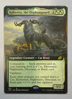 MTG - Ikoria: Lair of Behemoths - Kaheera, the Orphanguard - Extended Art - NM - Image 1