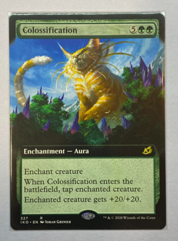 MTG - Ikoria: Lair of Behemoths - Colossification - Extended Art - NM - Image 1