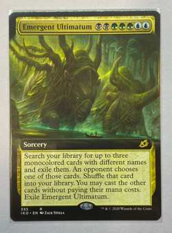MTG - Ikoria: Lair of Behemoths - Emergent Ultimatum - Extended Art - NM - Image 1