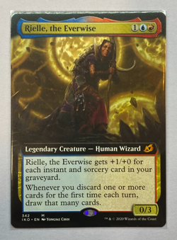 MTG - Ikoria: Lair of Behemoths - Rielle, the Everwise - Extended Art - NM - Image 1