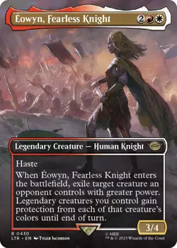 Eowyn, Fearless Knight (Borderless Alternate Art) [The Lord of the Rings: Tales - Image 1