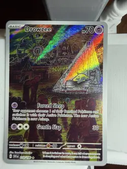 Pokemon TCG Drowzee 210/198 SV01: Scarlet & Violet Base Set Illustration Rare NM - Image 1