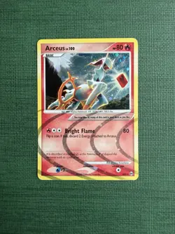Pokemon Arceus AR3 Holo Rare Platinum, Arceus Legend TCG 2009 LP+ - Image 1