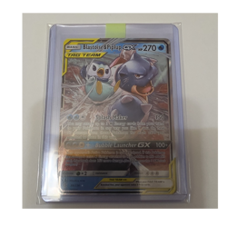 Pokemon TCG Blastoise & Piplup GX TAG TEAM Holo Ultra Rare 38/236 270 HP - Image 1