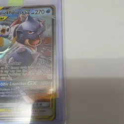 Pokemon TCG Blastoise & Piplup GX TAG TEAM Holo Ultra Rare 38/236 270 HP - Image 2