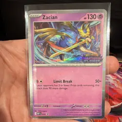The Pokemon Company Zacian [Staff] 015 Me: Mega Evolution Promo Prerelease Holo - Image 1