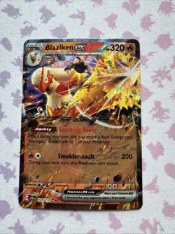 Pokemon TCG Journey Together Blaziken ex 024/159 Ultra Rare - NEAR MINT - Image 1