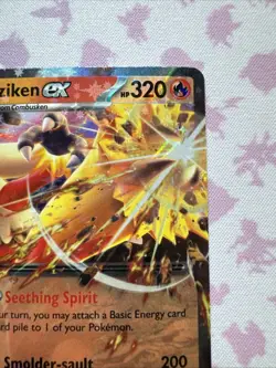 Pokemon TCG Journey Together Blaziken ex 024/159 Ultra Rare - NEAR MINT - Image 3