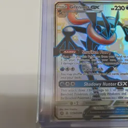 Pokemon Greninja GX SV56/SV94 Hidden Fates Shiny Vault Full Art Holo 230 HP - Image 3