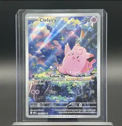 Pokemon TCG Clefairy 94/88 Perfect Order Full Art Illustration Rare - Image 1