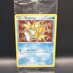 Pokemon TCG Magikarp XY 143 Holo Black Star Promo Sealed B - Image 1