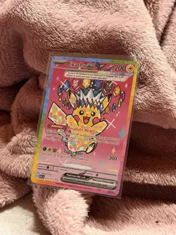 Pokemon Pikachu 277/217 Ascended Heroes Secret Rare Rainbow Holo - Image 2