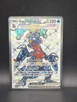 Pokemon TCG Garchomp ex Paradox Rift 219/182 Holo Ultra Rare - Image 1