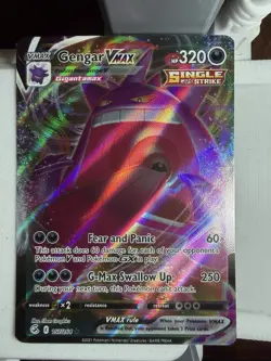 Pokemon TCG Gengar Vmax 157/264 Fusion Strike Ultra Rare NM C - Image 1