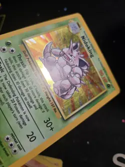 Nidoking Holo Holo Rare Pokemon Base Set 011/102 MP - Image 3