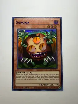 Yugioh - Sangan - Ultra (Blue) - 1st - LDS3-EN001 - NM - Image 1
