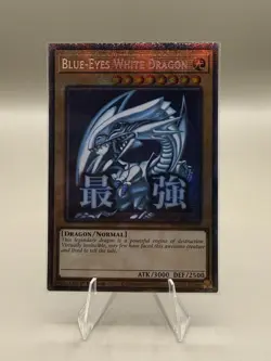 YuGiOh! - Blue-Eyes White Dragon RA05-EN085 Starlight Rare 1st Edition Near Mint - Image 1