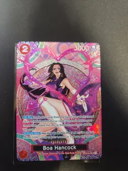 One Piece TCG Boa Hancock (SP) Adventure on Kami's Island SR • OP12-014 Foil - Image 1