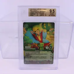 Disney Lorcana TCG Beckett BGS 9.5 Kuzco Temperamental Emperor Promo 8/C1 - Image 1