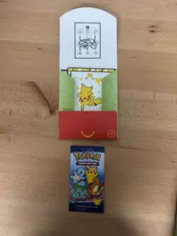 5 ! Sealed Pokemon 25th Anniversary McDonald's Happy Meal card packs from 2021 - Image 2
