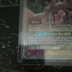 Mewtwo & Mew GX 71/236 Ultra Rare TAG TEAM Holo Sm-Unified Minds Pokemon Card - Image 3