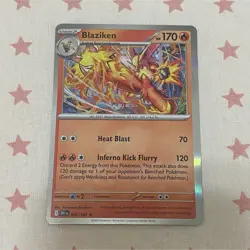Blaziken 042/182 Destined Rivals Holo Pokemon TCG Card - Image 1
