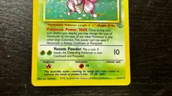 POKEMON TCG - ENGLISH JUNGLE SET VENOMOTH 13/64 HOLO RARE CARD LP MP - Image 4
