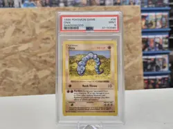 Pokemon Card Onix 56/102 #56 Shadowless Base Set 1999 PSA 9 Mint - Image 1