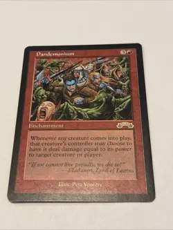 MTG Magic the Gathering Card LP - Pandemonium Exodus - Image 1