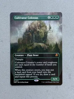Cultivator Colossus (Borderless) Innistrad Remastered INR Regular #317 Mythic NM - Image 1