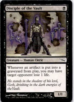 Disciple of the Vault Mirrodin Regular - Image 1