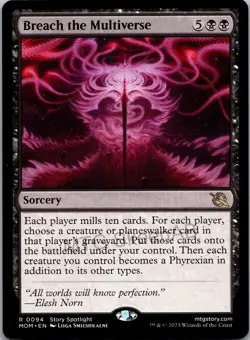 MTG SkeenAB Breach the Multiverse from MoM. LP. - Image 1