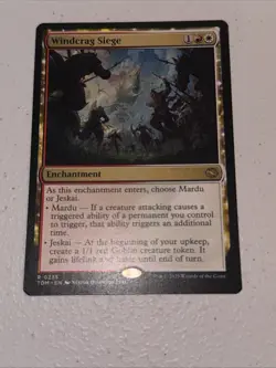 Windcrag Siege TDM #235 Rare Regular NM+ - Image 1