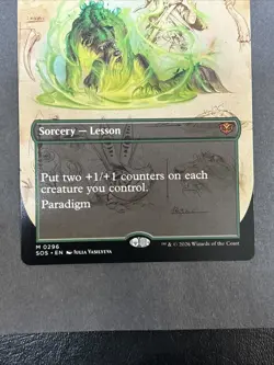 Mtg Strixhaven Germination Practicum Extended Art. - Image 2