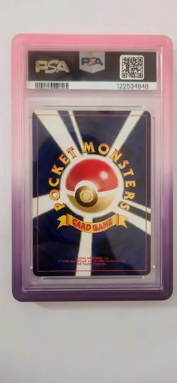 POKEMON JAPANESE NEO 2 2000 #196 ESPEON-HOLO PSA 8 WITH SWIRL 🌀 - Image 4