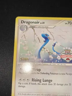 Pokemon Dragonair 52/146 City Championships Staff Promo English - Image 2