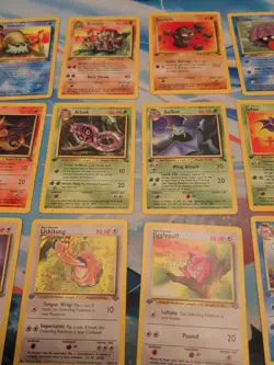25 Vintage Pokemon First Edition Commons/Uncommon Lot MP/HP - Image 3