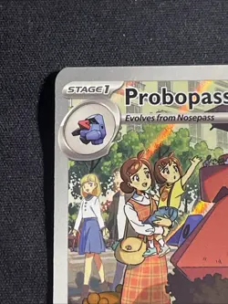 Pokemon Probopass 182/167 Twilight Masquerade Full Art Holo Illustration Rare - Image 2