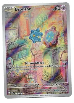 Bronzor 170/162 Sv05: Temporal Forces Holo Illustration Rare Pokemon TCG - NM - Image 1