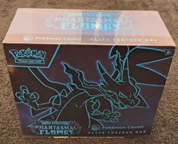 Pokemon TCG Phantasmal Flames Pokemon Centre (PC) ETB Factory Sealed - Image 1